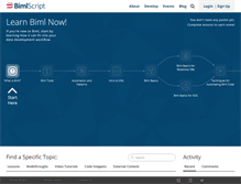 Tablet Screenshot of bimlscript.com